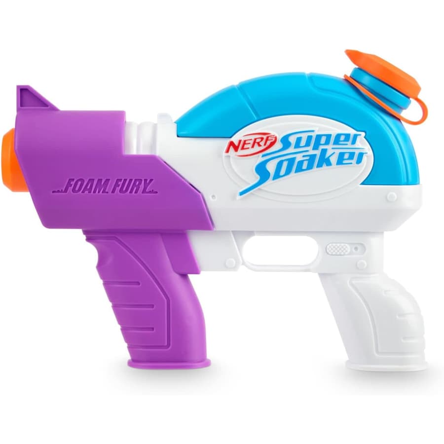Nerf Super Soaker Foam Fury Blaster: $3.60