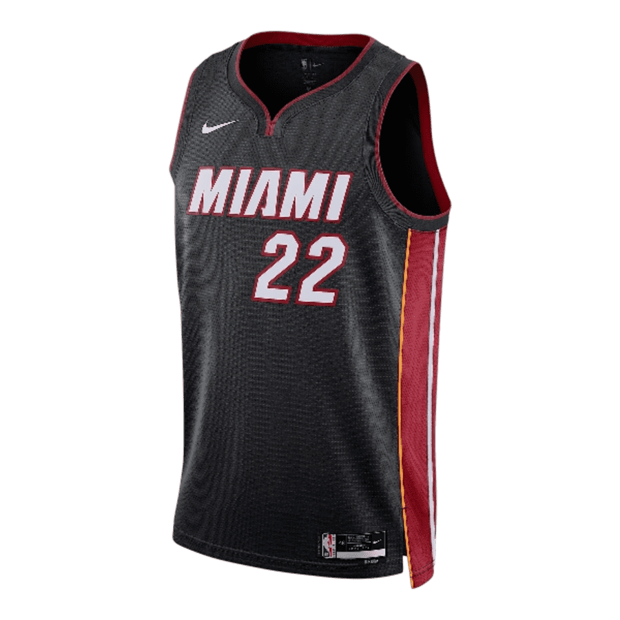 Nike Men's Miami Heat Icon Edition 2022/23 Dri-FIT NBA Swingman Jersey: $50