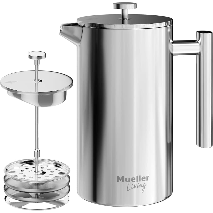 MuellerLiving 34-oz. French Press Coffee Maker: $32