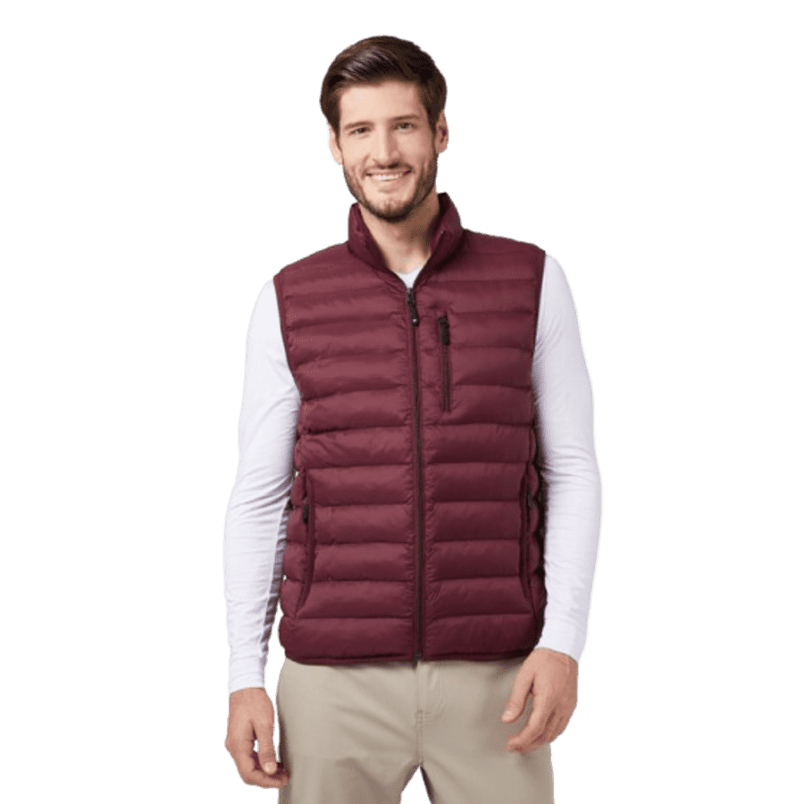 32 Degrees Men's Lightweight Poly-Fill Packable Vest: $15 32 Degrees Men's Lightweight Poly-Fill Packable Vest: $15