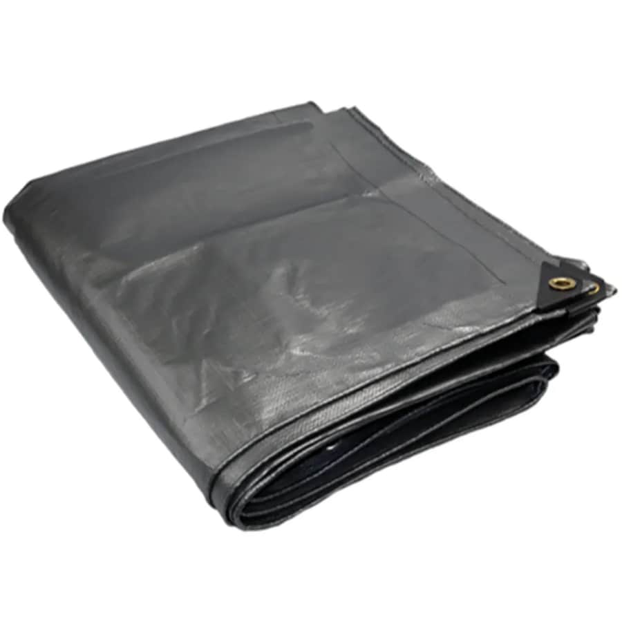 Grip-on Tools 5-ft x 7-ft Polyethylene 14ml TTarp: $6.99