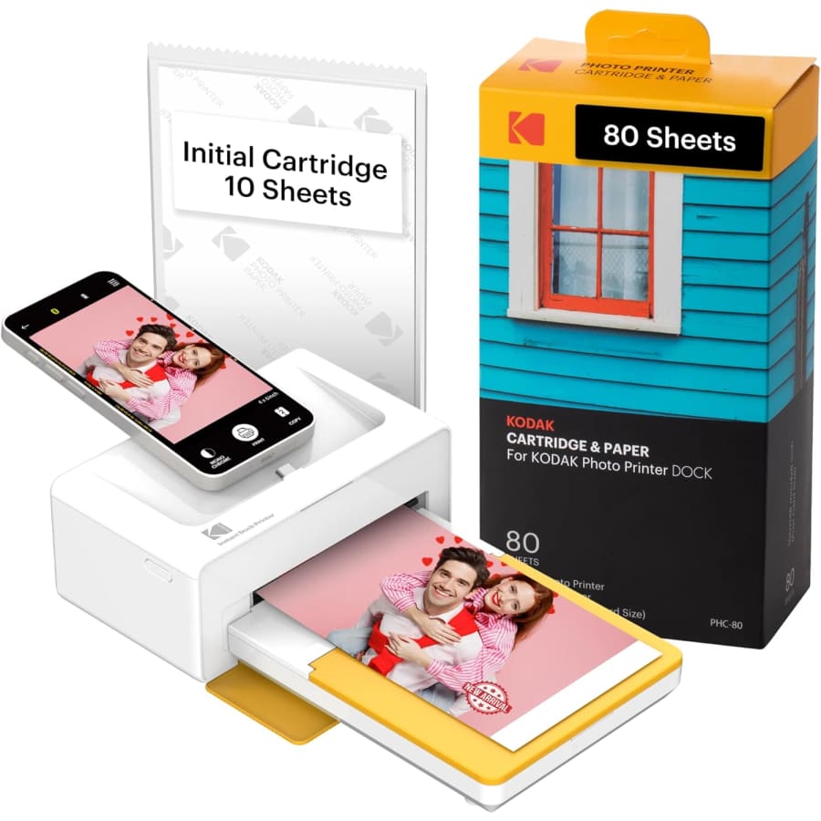 Kodak Dock Plus 4Pass Instant Photo Printer: $109 Kodak Dock Plus 4Pass Instant Photo Printer: $109