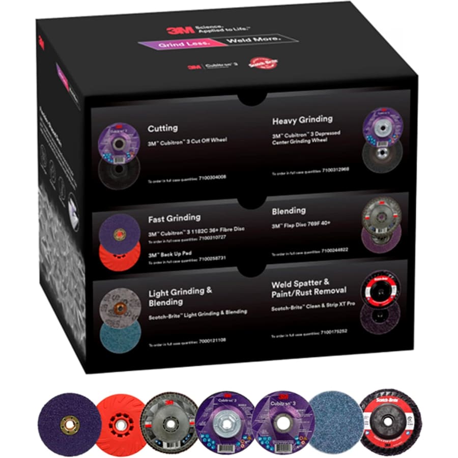 3M Grind Less Weld More 16-Piece Welding Kit: $35 3M Grind Less Weld More 16-Piece Welding Kit: $35