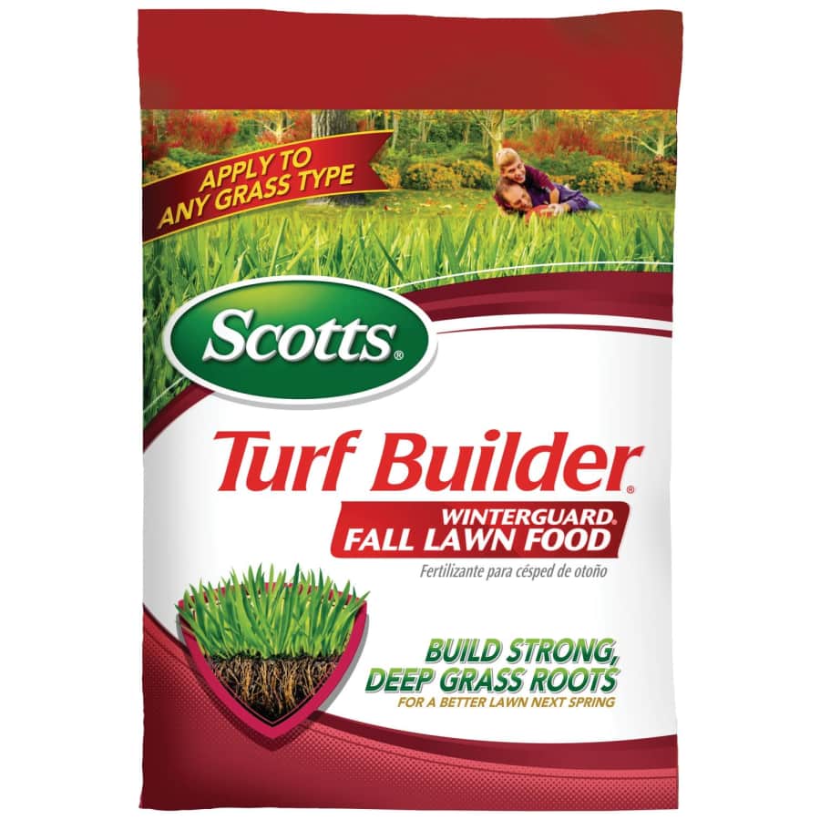 Scotts Turf Builder WinterGuard Fall Lawn Food 32-lb. Bag: $42 via Sub. & Save Scotts Turf Builder WinterGuard Fall Lawn Food 32-lb. Bag: $42 via Sub. & Save