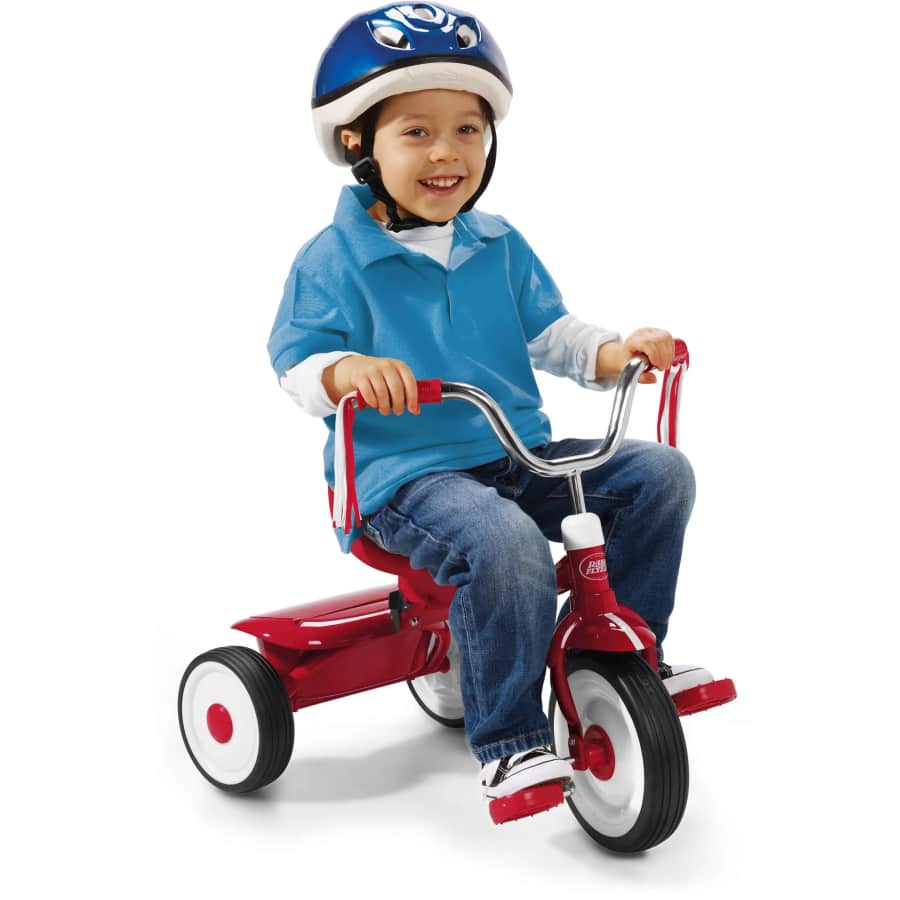 Radio Flyer Ready to Ride Folding Toddler Trike: $39.98 Radio Flyer Ready to Ride Folding Toddler Trike: $39.98