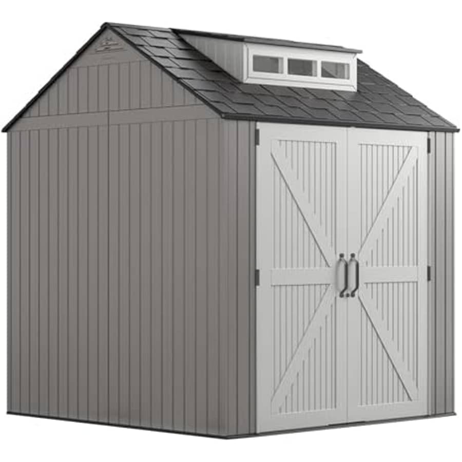 Rubbermaid 7x7-Foot Resin Outdoor Storage Shed: $824 w/ Prime Rubbermaid 7x7-Foot Resin Outdoor Storage Shed: $824 w/ Prime