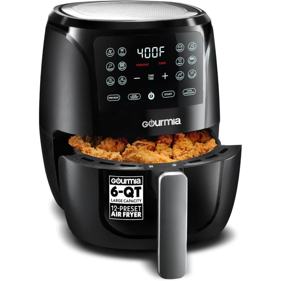 Gourmia 1,500W 6-Quart Digital Air Fryer: $33.99