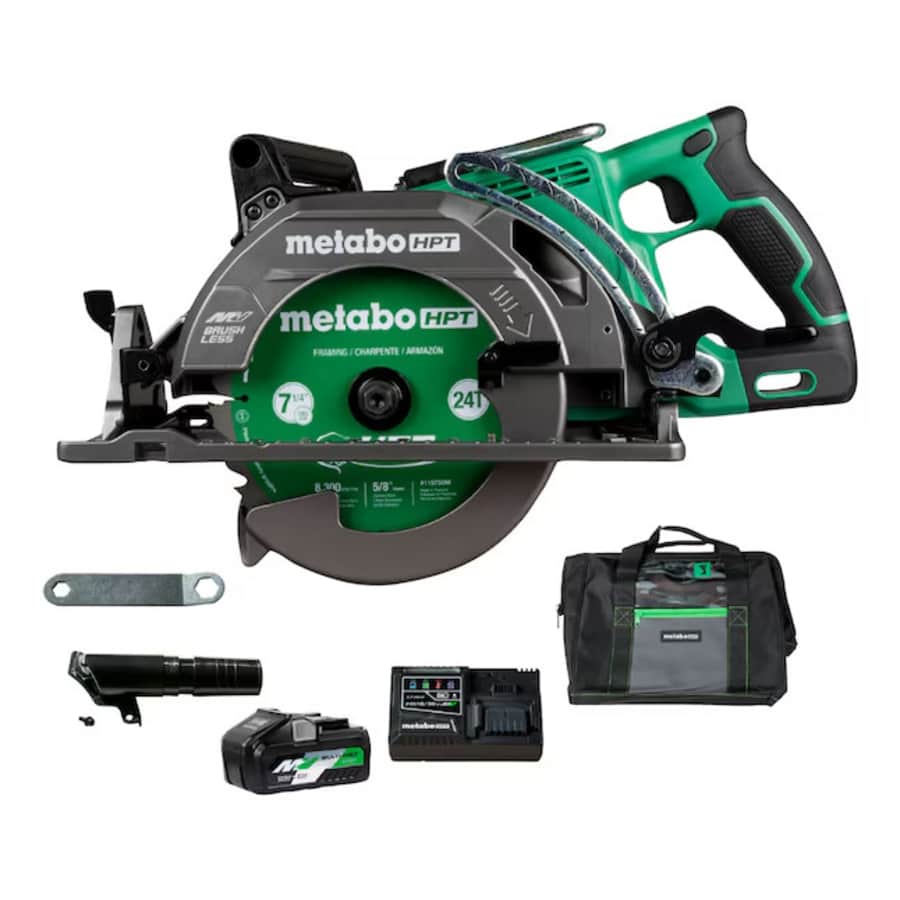 Metabo HPT 36V 4A 7-1/4" Brushless Hybrid Capable Cordless Circular Saw: Free w/ pneuamatic nailer Metabo HPT 36V 4A 7-1/4" Brushless Hybrid Capable Cordless Circular Saw: Free w/ pneuamatic nailer