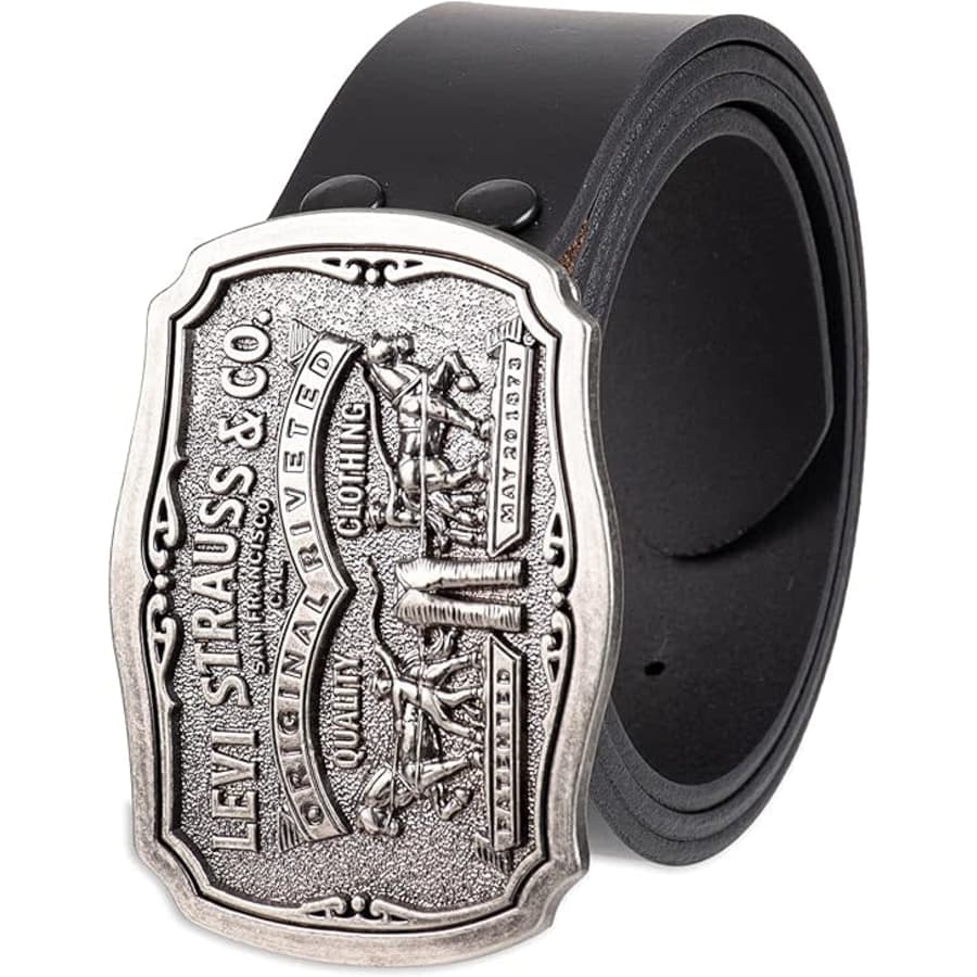 Levi's Men's Everyday Jean Belt w/ Buckle: $18