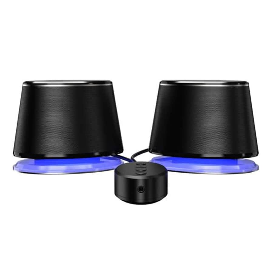 Amazon Basics Bluetooth & USB Computer Speaker: $10