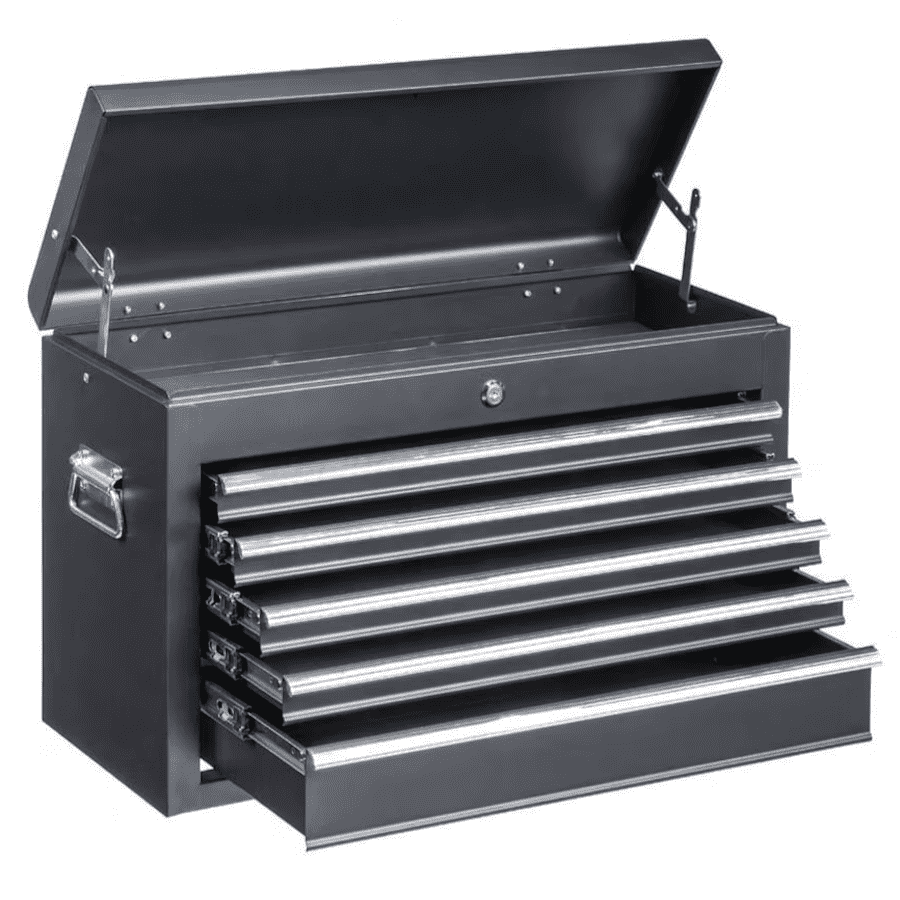 5-Drawer Tool Chest Metal Tool Box Storage Cabinet Organizer: $83
