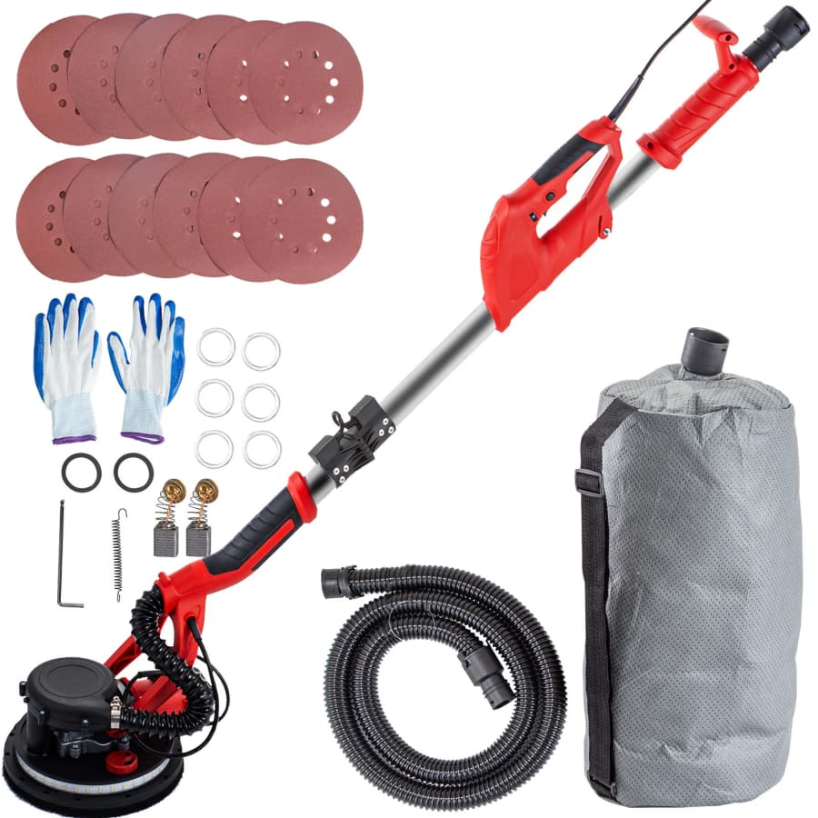 Vevor 850W Drywall Sander Kit w/ LED Strip Light: $95 Vevor 850W Drywall Sander Kit w/ LED Strip Light: $95