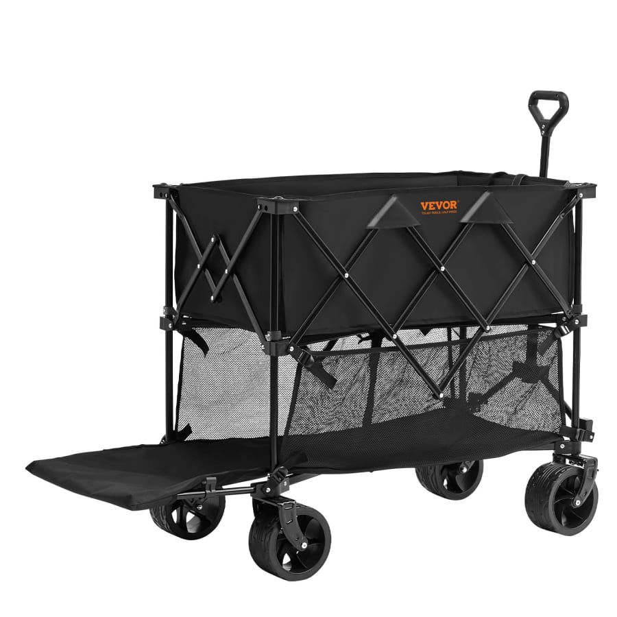 Vevor Foldable Double Decker Wagon: $93.99 Vevor Foldable Double Decker Wagon: $93.99