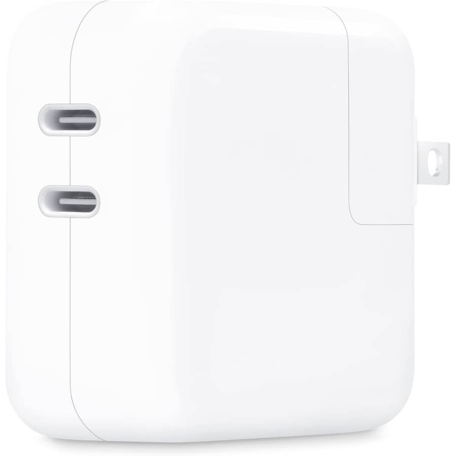 Apple 35W Dual USB-C Port Power Adapter: $29