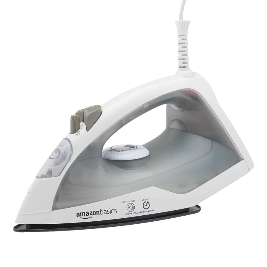 Amazon Basics 1,200W 10" Steam Iron: $15 Amazon Basics 1,200W 10" Steam Iron: $15