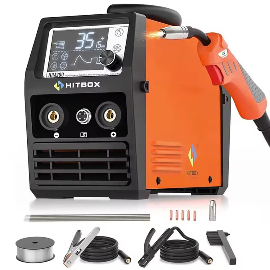 Hitbox HIM200 3-in-1 Semi-Automatic Welding Machine: $83.21 Hitbox HIM200 3-in-1 Semi-Automatic Welding Machine: $83.21