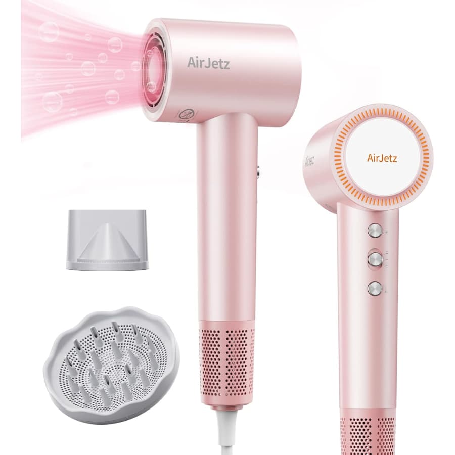 AirJetz Ionic Diffuser Hair Dryer: $40
