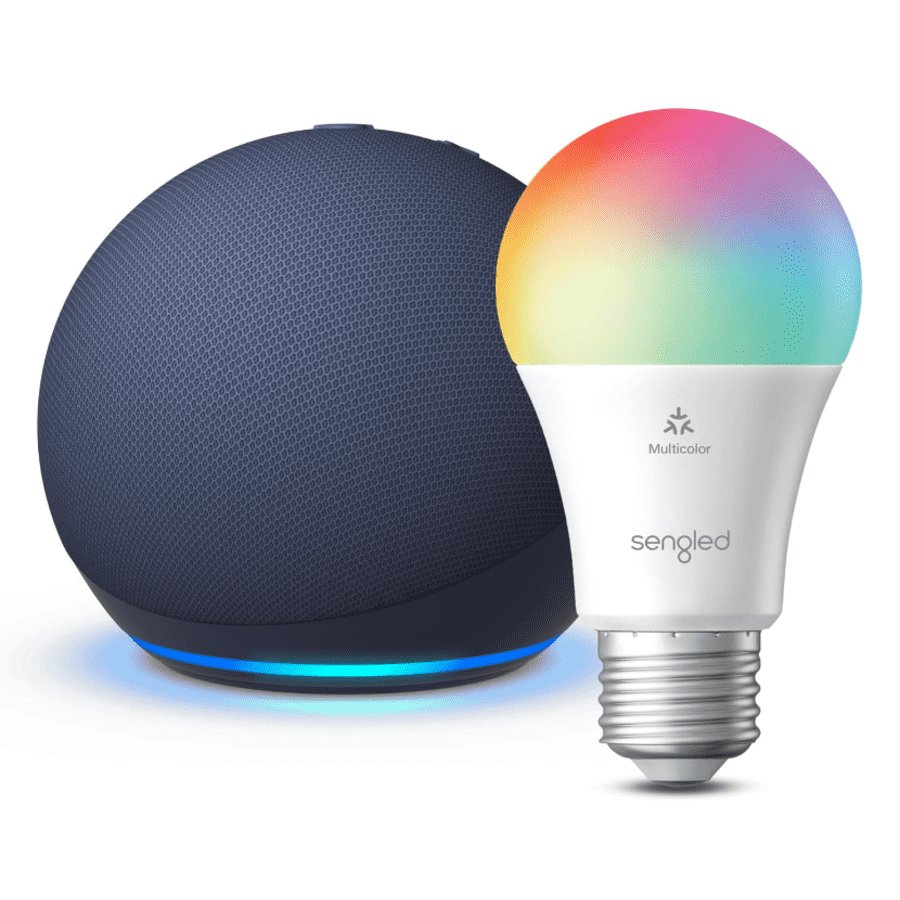 5th-Gen Echo Dot with Sengled Smart Color Bulb: $35 5th-Gen Echo Dot with Sengled Smart Color Bulb: $35