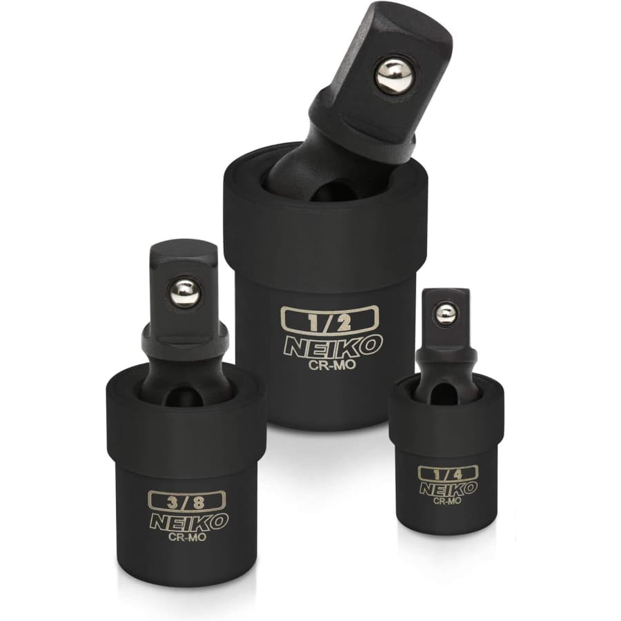 Neiko Impact Universal Joint-Socket Swivel 3-Piece Set: $15