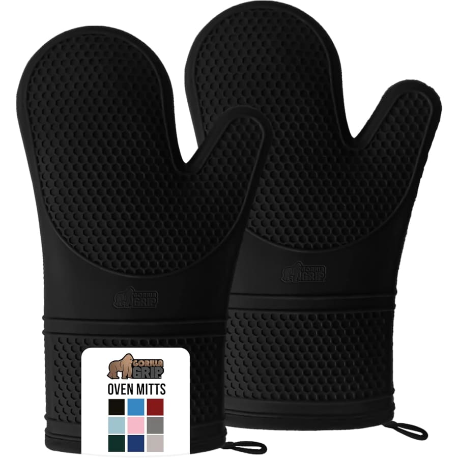 Gorilla Grip Soft Silicone Oven Mitts: $16 Gorilla Grip Soft Silicone Oven Mitts: $16