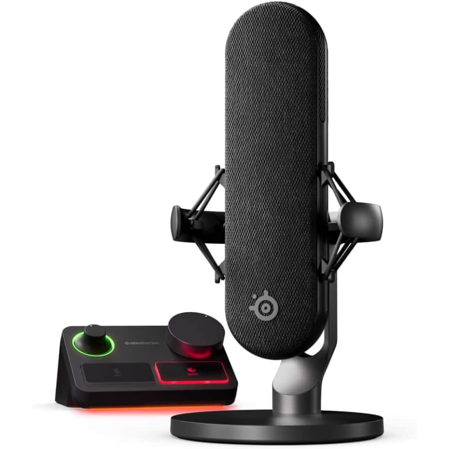 SteelSeries Alias Pro XLR Mic + Stream Mixer: $159.99