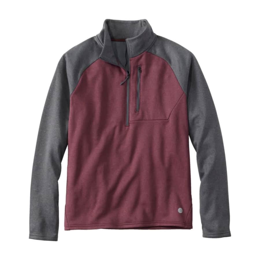 L.L.Bean Men's Mountain Fleece Half-Zip: $34.99 L.L.Bean Men's Mountain Fleece Half-Zip: $34.99