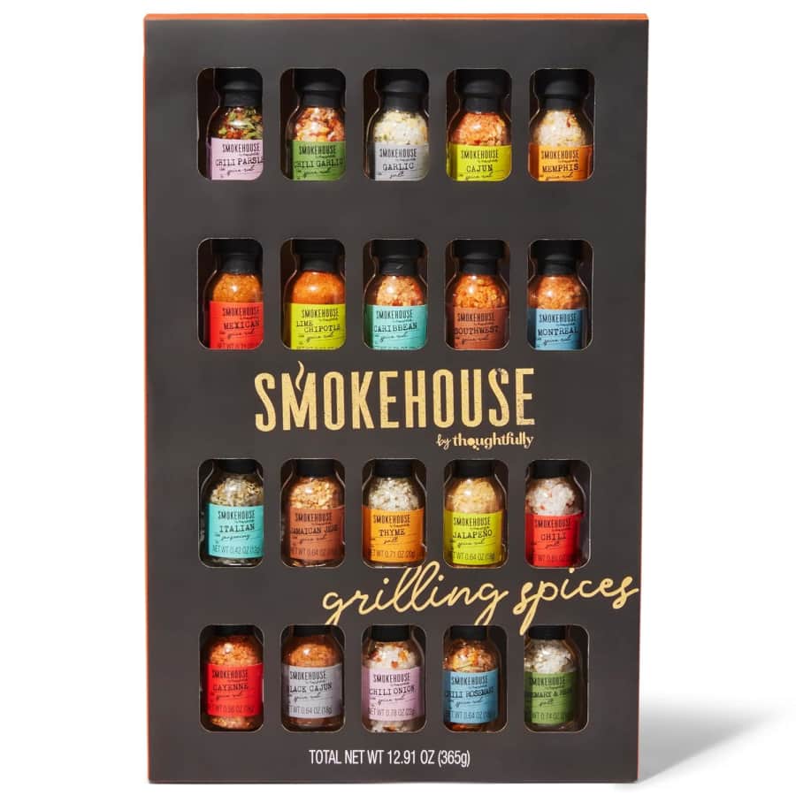 Smokehouse by Thoughtfully Ultimate Grilling Spice 20-Piece Set: $31 via Sub & Save Smokehouse by Thoughtfully Ultimate Grilling Spice 20-Piece Set: $31 via Sub & Save