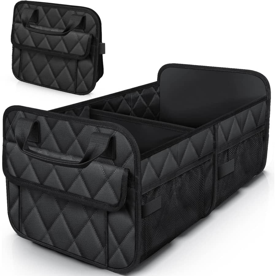 Foldable Trunk Organizer: $13