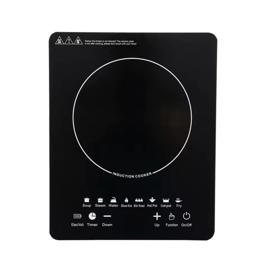 2,200W Portable Induction Cooktop Burner: $27