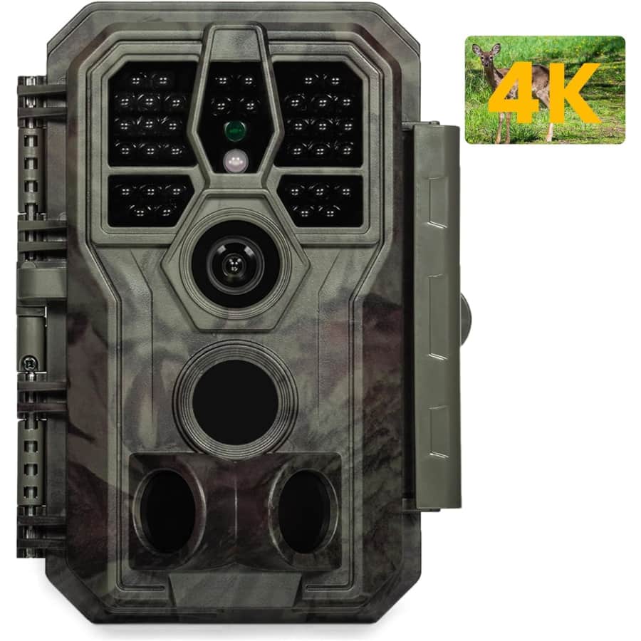 GardePro A50 4K 64MP Trail Camera: $50