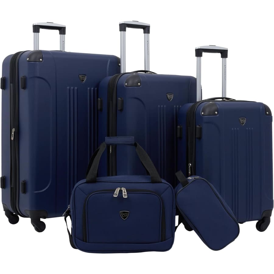 Traveler's Club Chicago Hardside Expandable Spinner Luggage 5-Piece Set: $87