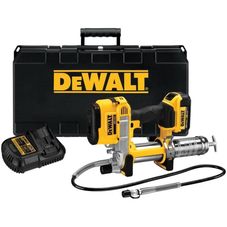 DeWalt 20V MAX Cordless Grease Gun: $229 DeWalt 20V MAX Cordless Grease Gun: $229