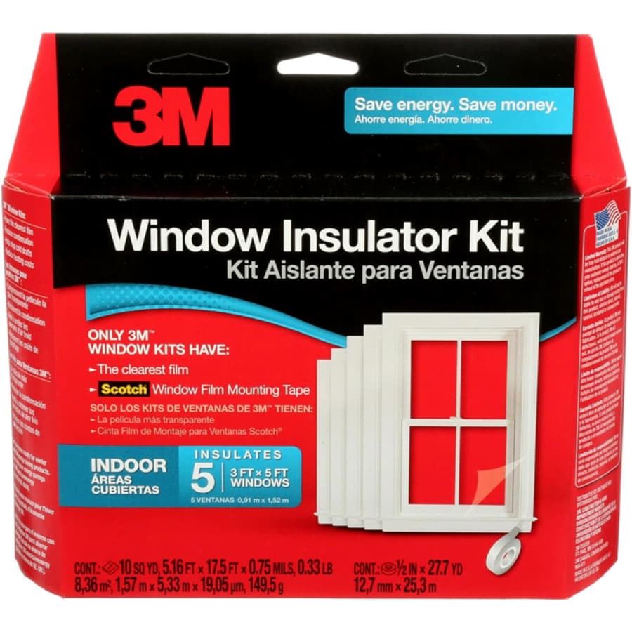 3M 5-Window Insulator Kit: $7.40 via Sub & Save