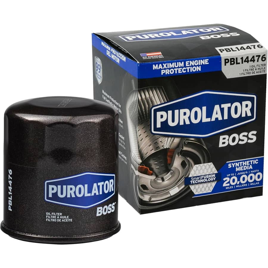 Purolator Boss Maximum Engine Protection Spin On Oil Filter: $8