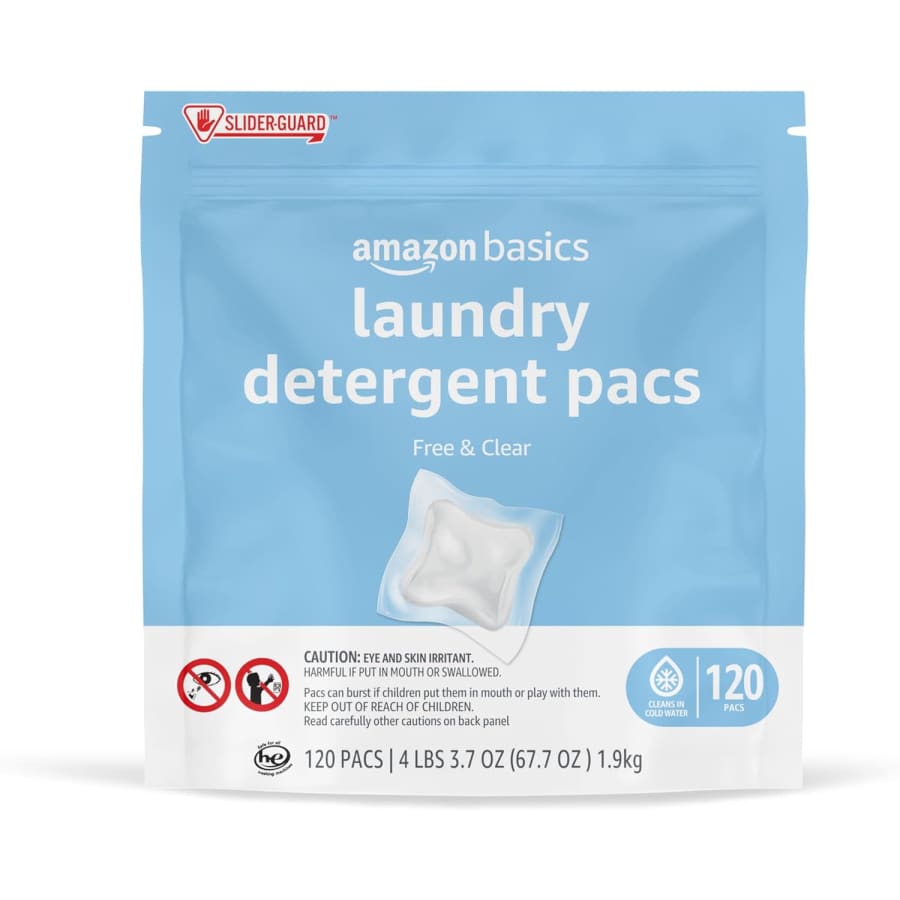 Amazon Basics 120-Count Laundry Detergent Pacs: $15 w/ Subscribe & Save Amazon Basics 120-Count Laundry Detergent Pacs: $15 w/ Subscribe & Save
