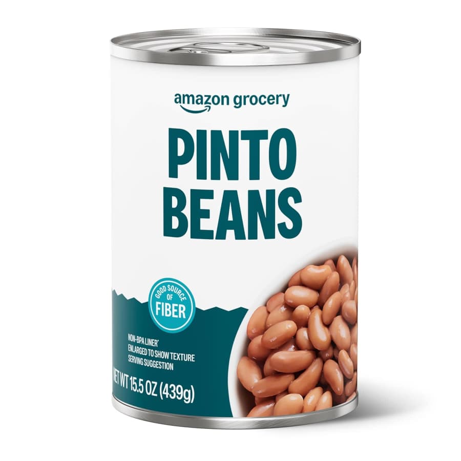 Amazon Grocery 15.5-oz. Canned Pinto Beans: 55-cents + 10% off 4