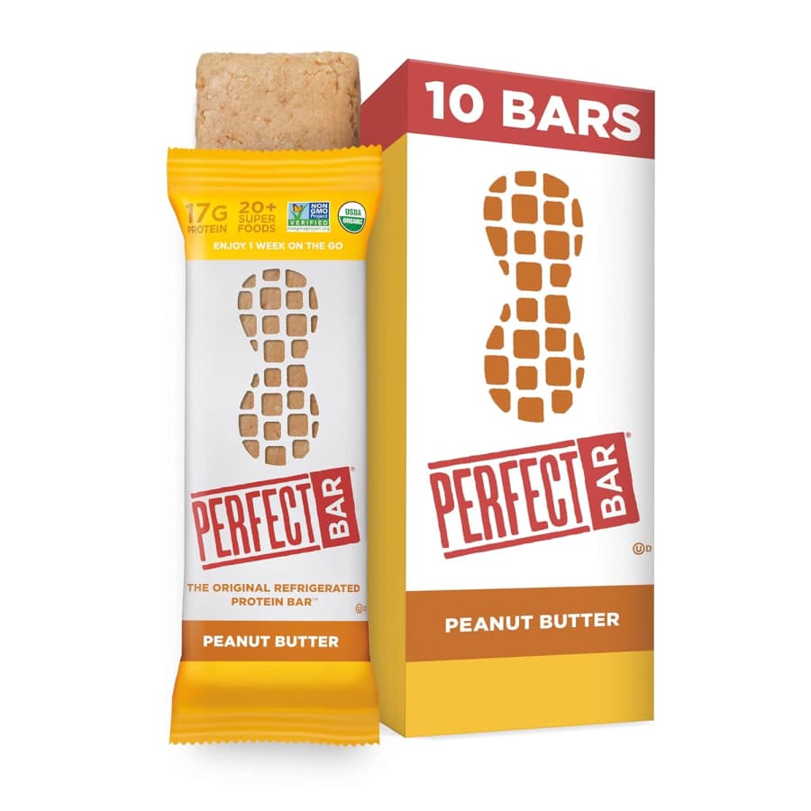 Perfect Bar Peanut Butter Protein Bar 10-Pack: $17 via Subscribe & Save Perfect Bar Peanut Butter Protein Bar 10-Pack: $17 via Subscribe & Save