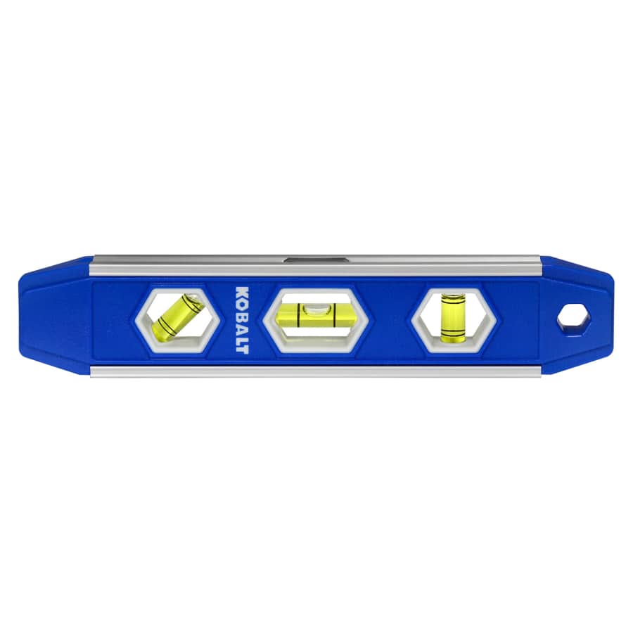 Kobalt Aluminum 3-Vial Magnetic Torpedo level: $8.98 Kobalt Aluminum 3-Vial Magnetic Torpedo level: $8.98