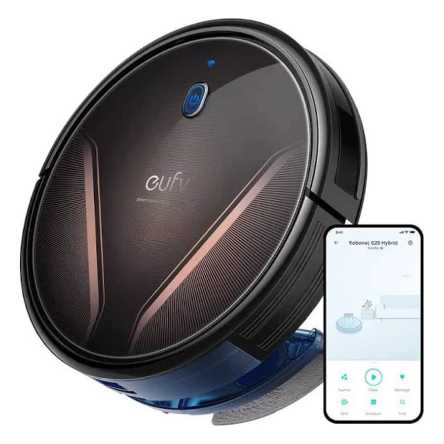 Refurb eufy by Anker RoboVac G20 Hybrid Robot Vacuum: $84 Refurb eufy by Anker RoboVac G20 Hybrid Robot Vacuum: $84