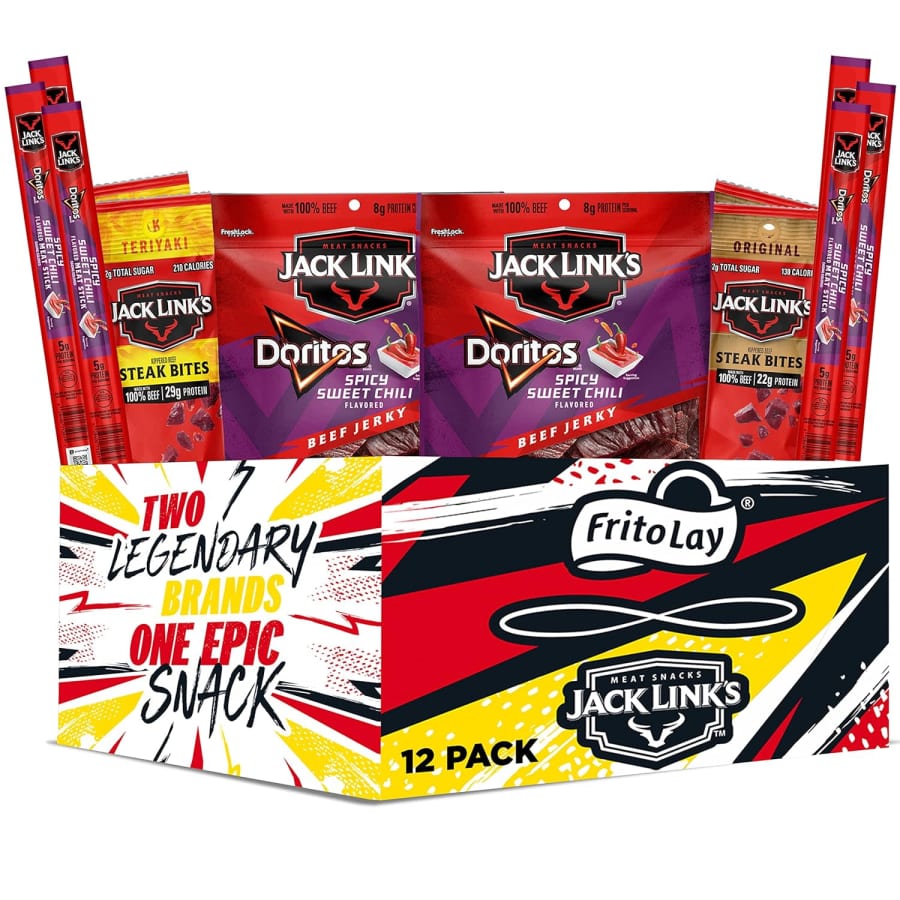 Frito Lay Jack Link's Meats Sampler Variety 12-Pack: $25 via Subscribe & Save Frito Lay Jack Link's Meats Sampler Variety 12-Pack: $25 via Subscribe & Save