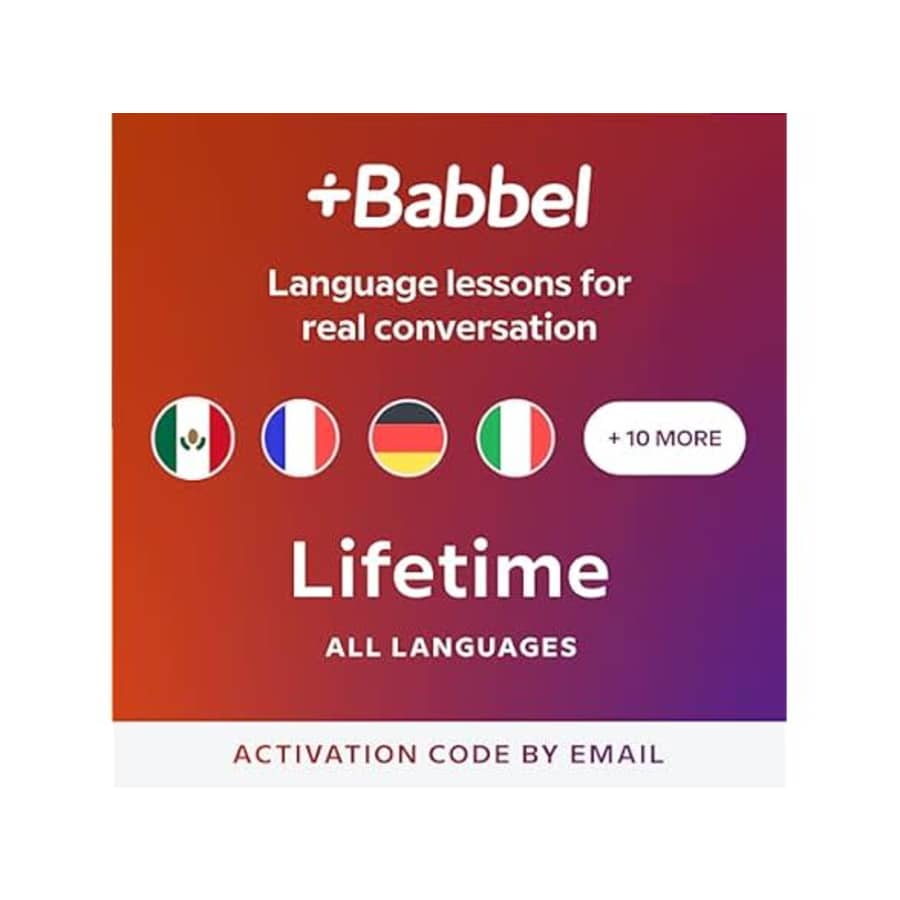 Babbel Language Learning (All Languages): Lifetime Subscription for $130 Babbel Language Learning (All Languages): Lifetime Subscription for $130