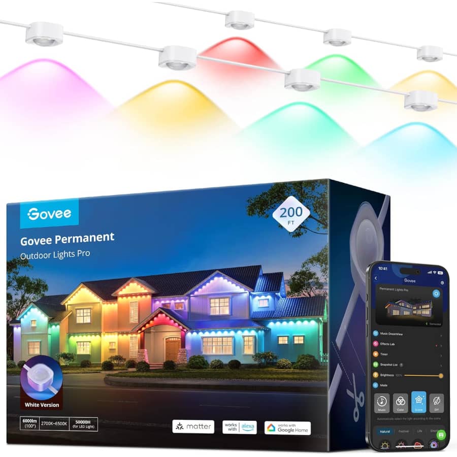 Govee 200-Foot Permanent Outdoor Lights Pro: $460