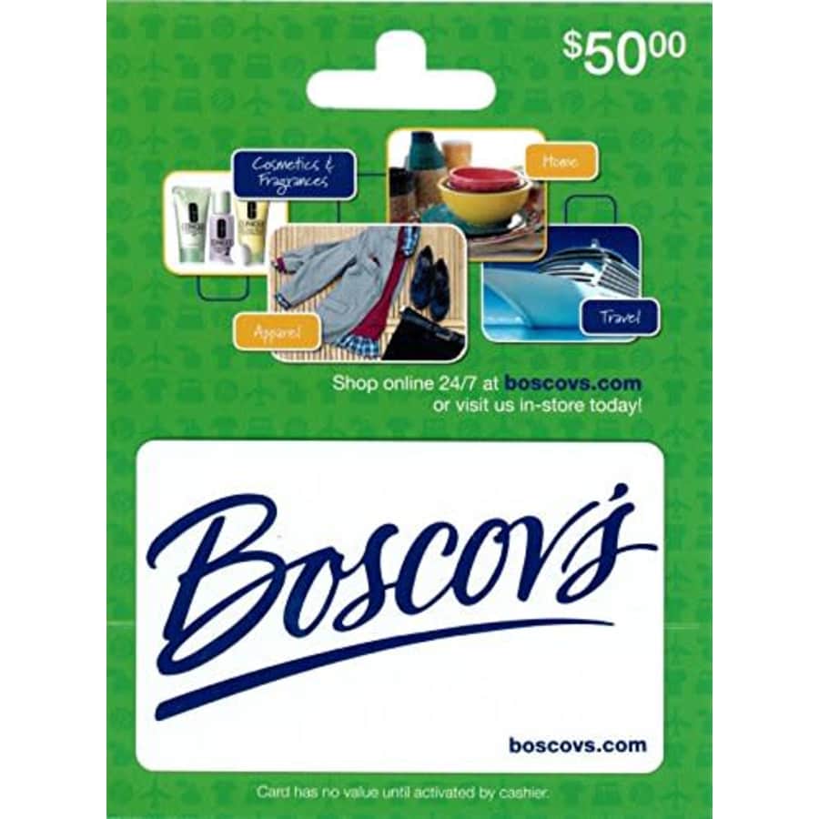 $50 Boscovs Gift Card: $43