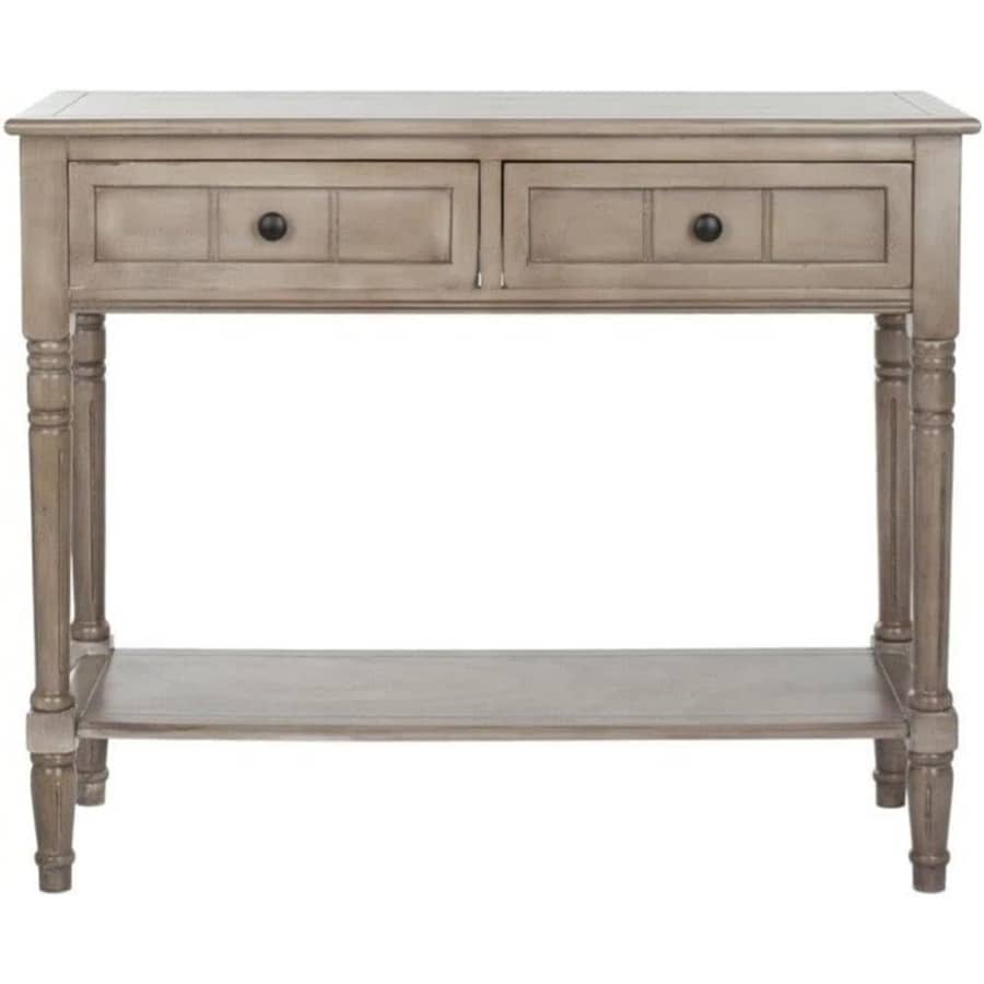 Safavieh American Homes Collection Samantha 2-Drawer Console Table: $95 w/ Prime