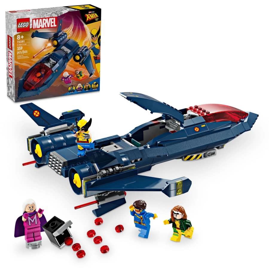 LEGO Marvel X-Men X-Jet: $64