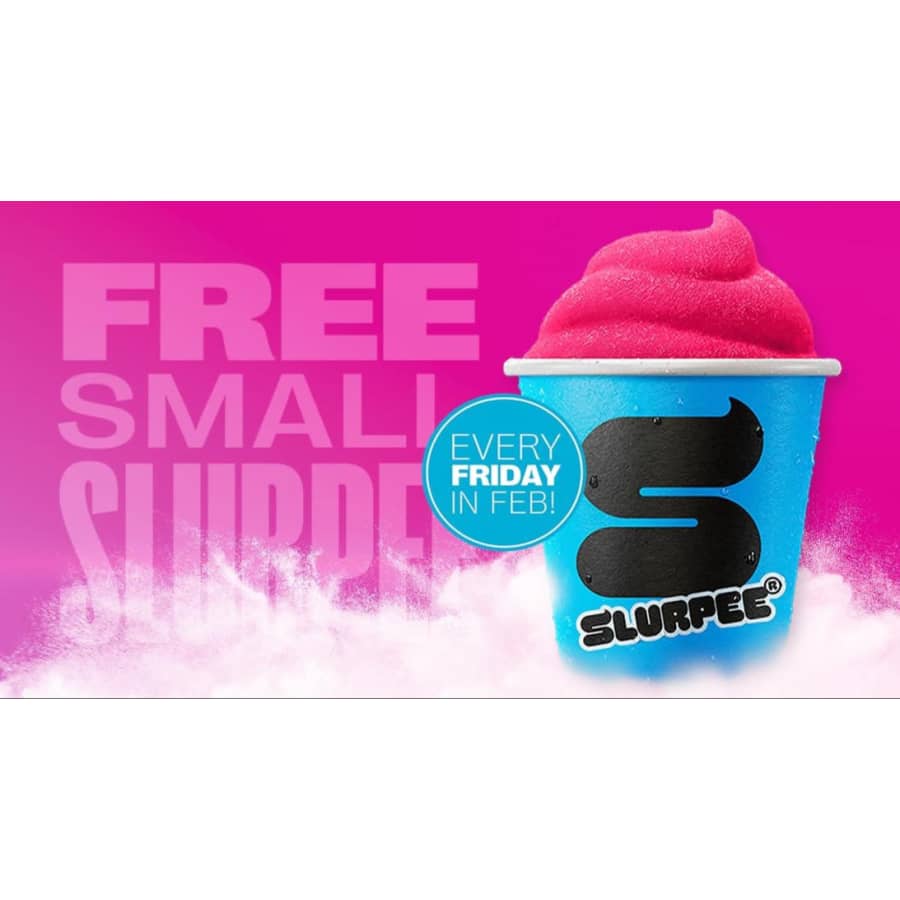 7-Eleven Small Slurpee: Free today only 7-Eleven Small Slurpee: Free today only