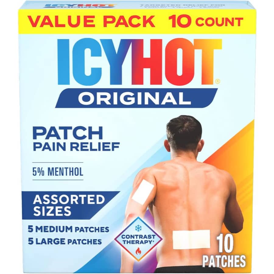Icy Hot Original Pain Relief Patch 10-Count Variety Pack: $5.39 via Sub & Save Icy Hot Original Pain Relief Patch 10-Count Variety Pack: $5.39 via Sub & Save