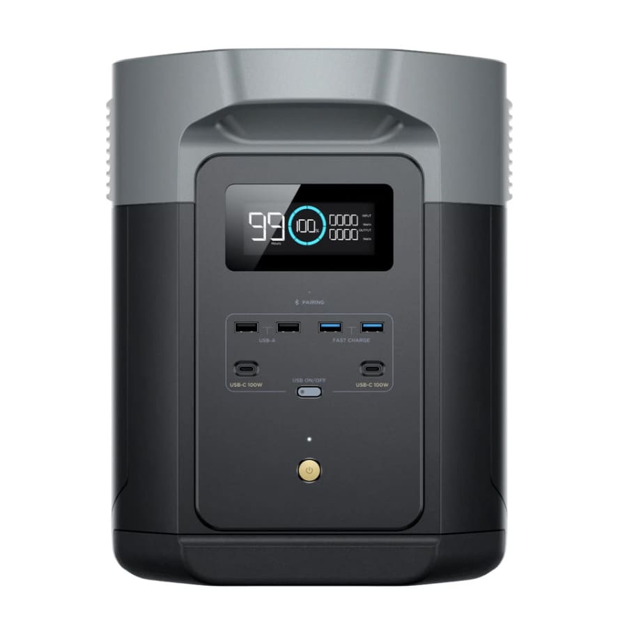 Refurb EcoFlow Delta 2 Max 2048Wh LiFePO4 Portable Power Station: $478.04