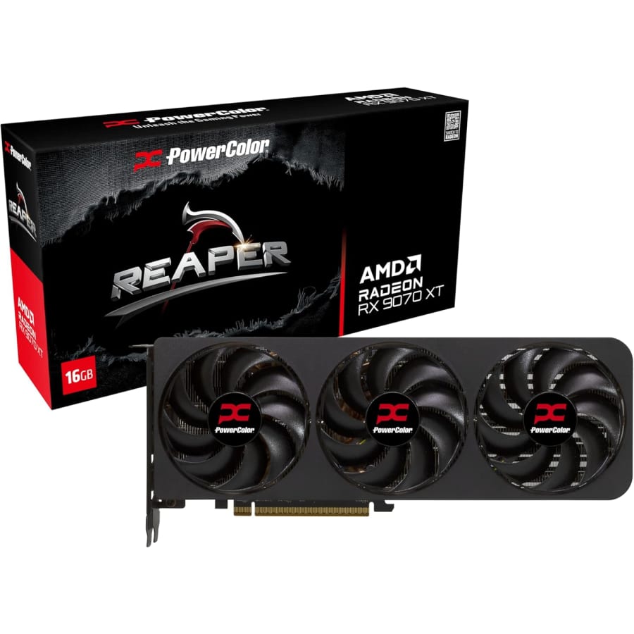 PowerColor Radeon RX 9070 XT 16GB Graphics Card: $599.99
