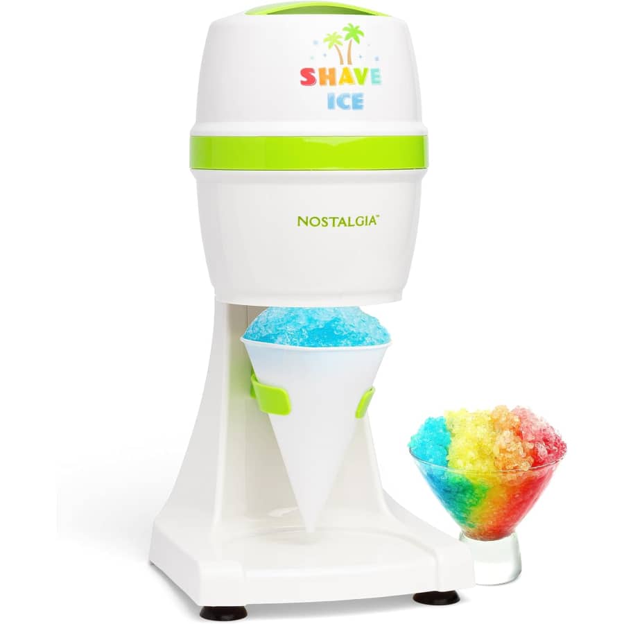 Nostalgia Hawaiian Shaved Ice Maker: $19.99